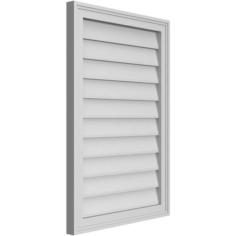 Cadre en brique, brun clair apprêté, H 32 po x l 22 po x P 1,5 po