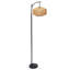 Bohemian Style Floor Lamp Adjustable Height Tall Standing Lamp E26
