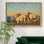 «On the Beach» - Cadre photo, impression sur toile-730712321-730712327