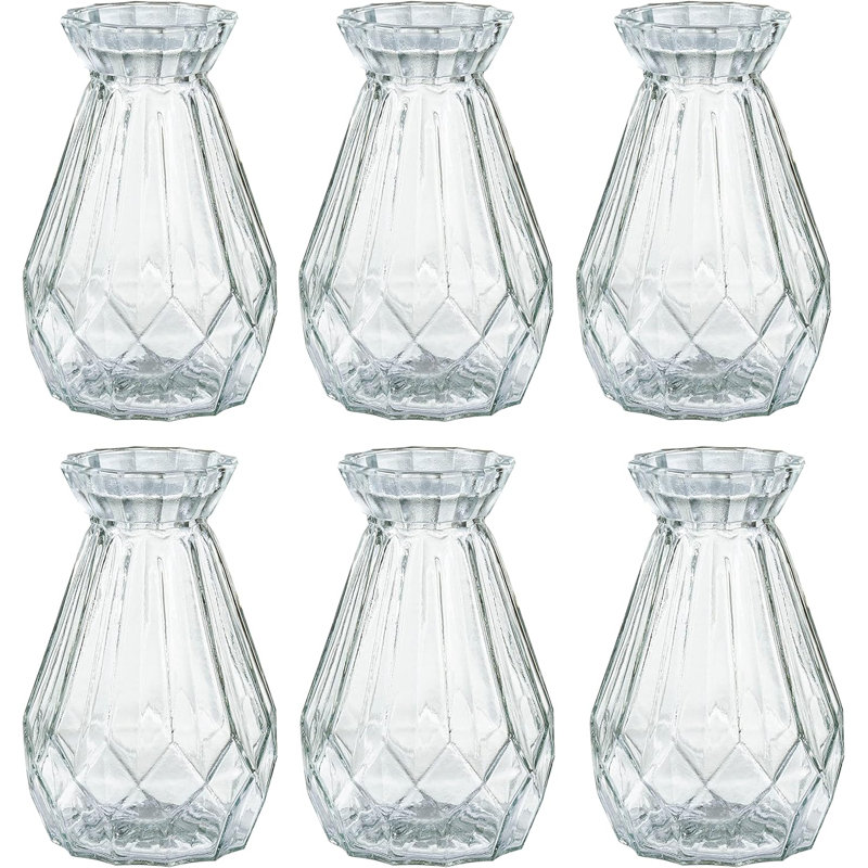 Vase de table en verre Mishell