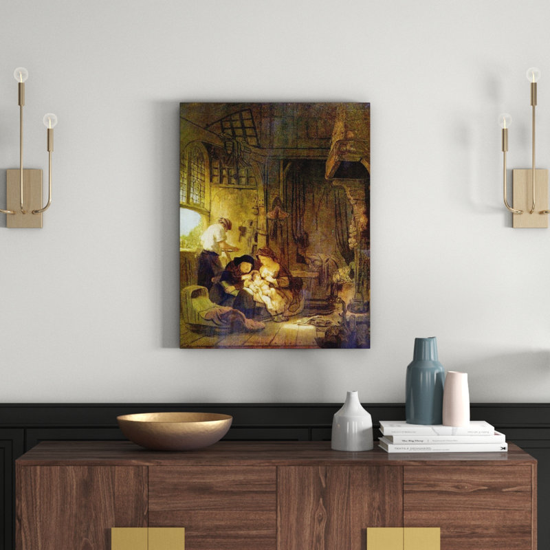 Rembrandt - Wrapped Canvas Painting