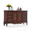 Buffet brun massif et bois manufacturé