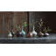 8 Piece Porcelain Bud Vases