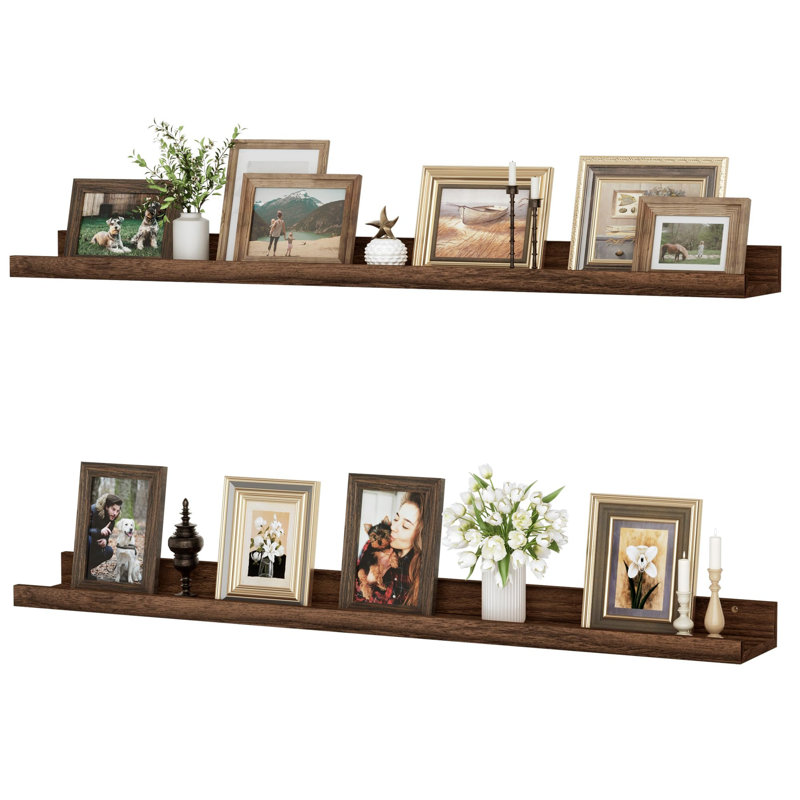 Shelf Wall Mounted Shelf, Brown