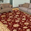 Hand-Knotted High-Quality Red and Gold Area Rug