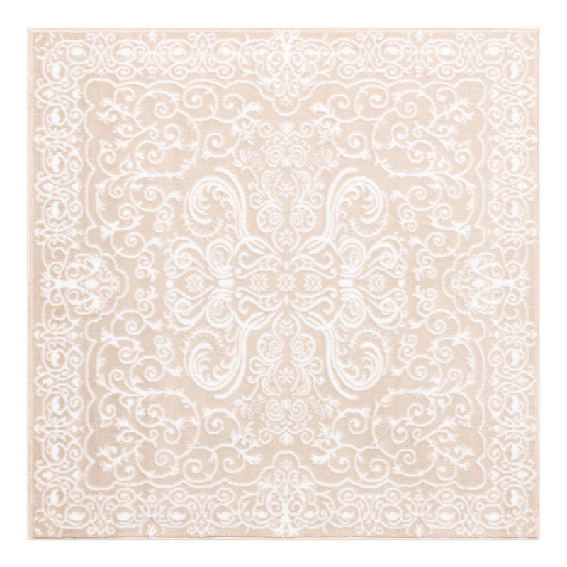 Anah Oriental Indoor Rug, Square 4'