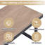 180cm Wide L-Shaped Iron Patio Sectional Set