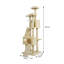 459.74cm H Cat Tree