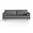 Kerney 84" Vegan Leather Sofa-1550377402