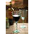  Recycled Glass Wine Glasses 8.5"H, Clear Hand-Blown Transparent, Set of 6