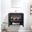 Ensemble de meuble-lavabo mural simple 2 portes Nananne