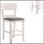 Ensemble de 2 chaises contemporaines à hauteur de comptoir pour salle à manger contemporaine