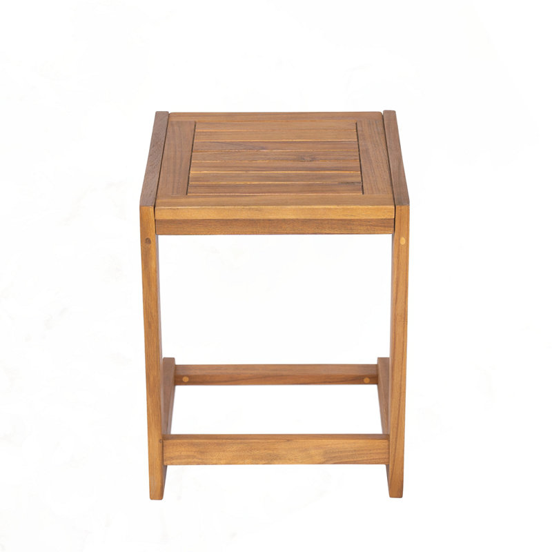 Table d'appoint en bois d'acacia