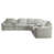 Gray Green Polyester