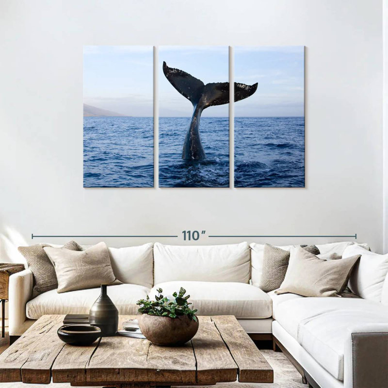 Whale Watching, 48" H x 74" W