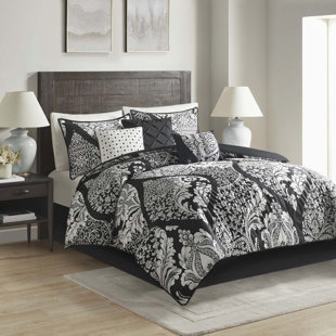 Bedding Sets 7 Piece Cotton Printed Comforter Set