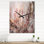 Jaleesha - Glam Feather Très grandes horloges murales