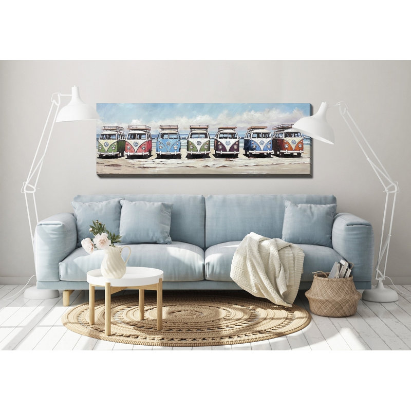 Beach Vans Canvas Wall Art