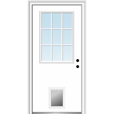 81.75'' Fiberglass Front Entry Doors