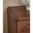 Large Capacity Rounded Solid Wood Buffet Table