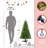 Artificial Christmas Tree Hinged-115294309