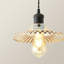 Lucrezia Pendant Light with Amber Frilled Glass Shade-1445817967-1445817965