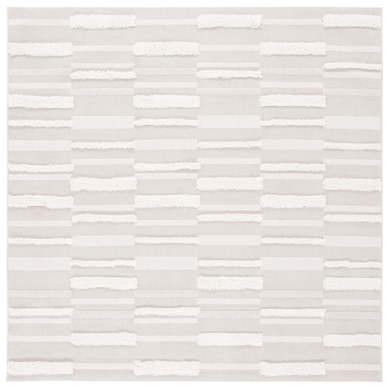 Trends Performance Abstract Rug, Square 6'7"