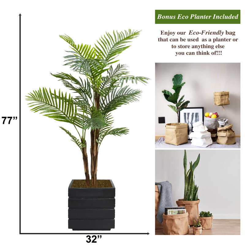 Dracaena artificiel en pot 77 po Panama