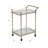Two Tier 30"H Rolling Bar Cart, Rectangle-975132703