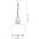 Comstock 1-Light Globe Chandelier