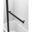 43-3/8" W x 58" H Frameless Pivot Tub Door with 1/4" Clear Tempered Glass-90869703