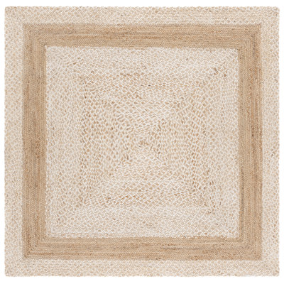 Chenoweth Natural Fiber Flat Weave Jute And Cotton With Latex Rug