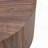 Walnut Cylindrical Coffee Table-491518431