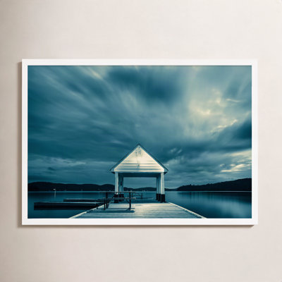 Garden Sign " Rosseau Dock " Print