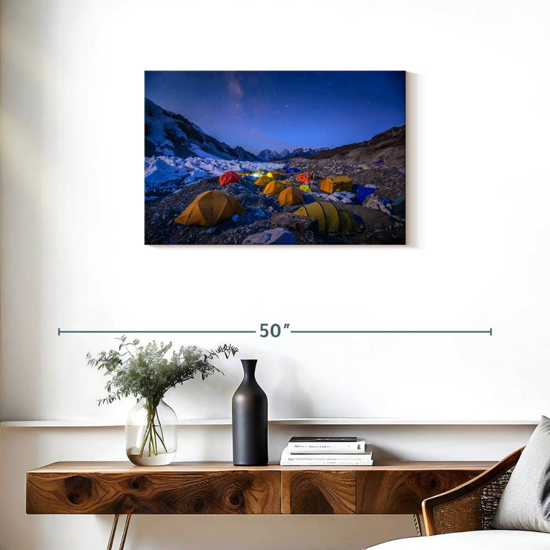 Senne Base Camp In Everest, 20" H x 30" W