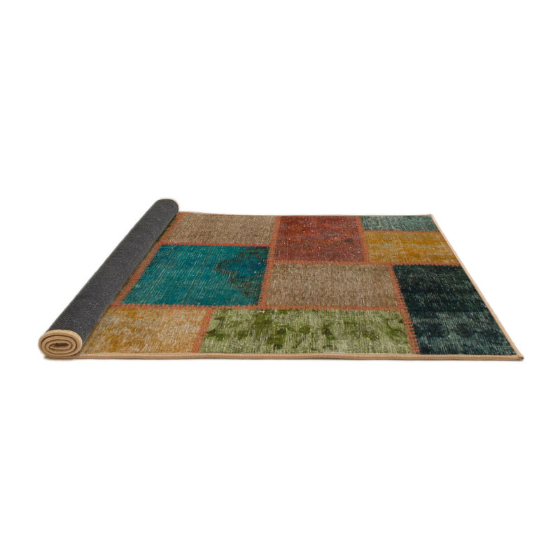 Abstract Indoor Rug, Round 5'