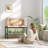 39-in Wooden Hamster Cage Movable Habitat With Storage Stand
