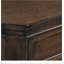 Traditional Wood 3-Drawer Nightstand With Antique Walnut Finish And Durable Construction, Perfect For Classic Bedrooms