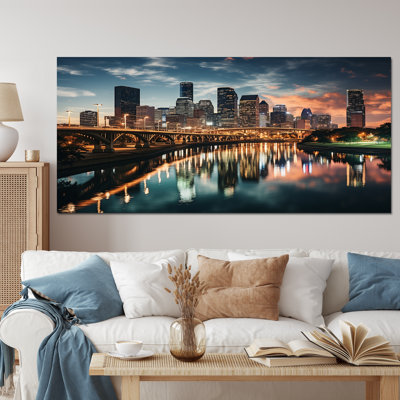 Houston City Horizons II - Houston Wall Art