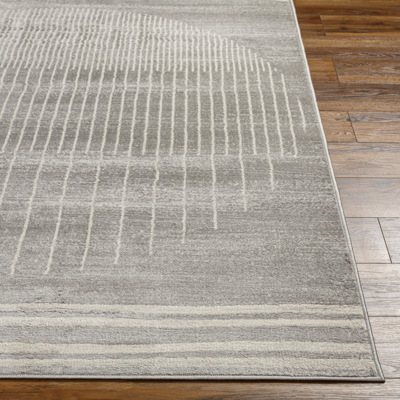 Tapis gris Jalissa, Rectangle 2 pi x 3 pi