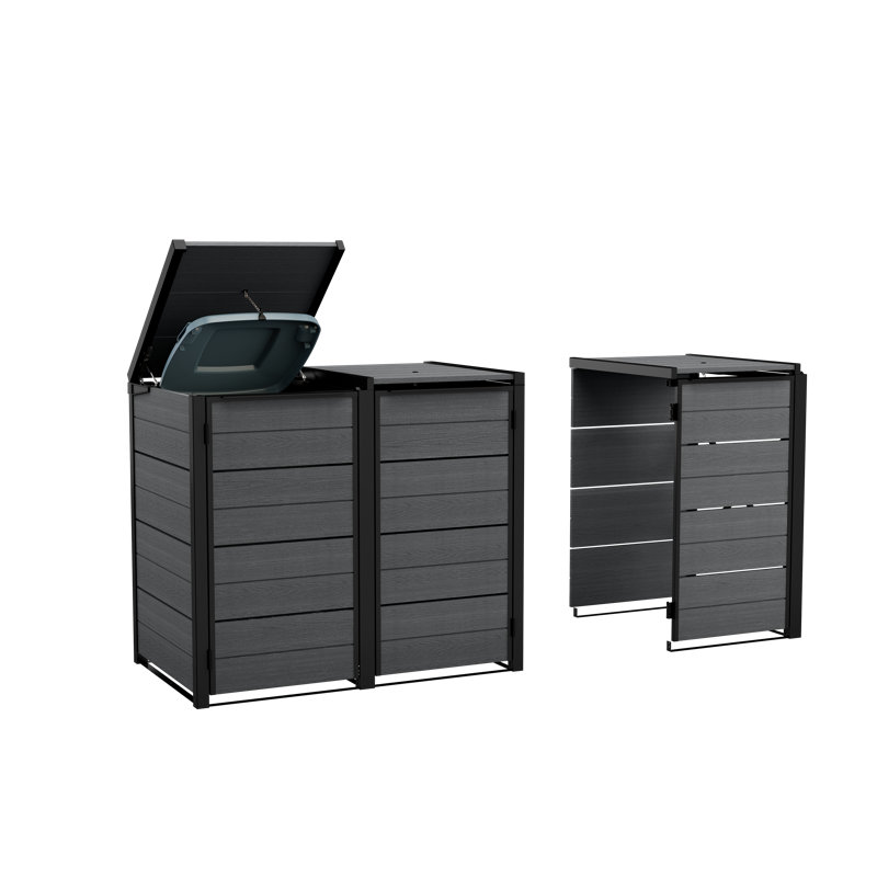 Keter 240L Bin Hideaway Extension - Grey