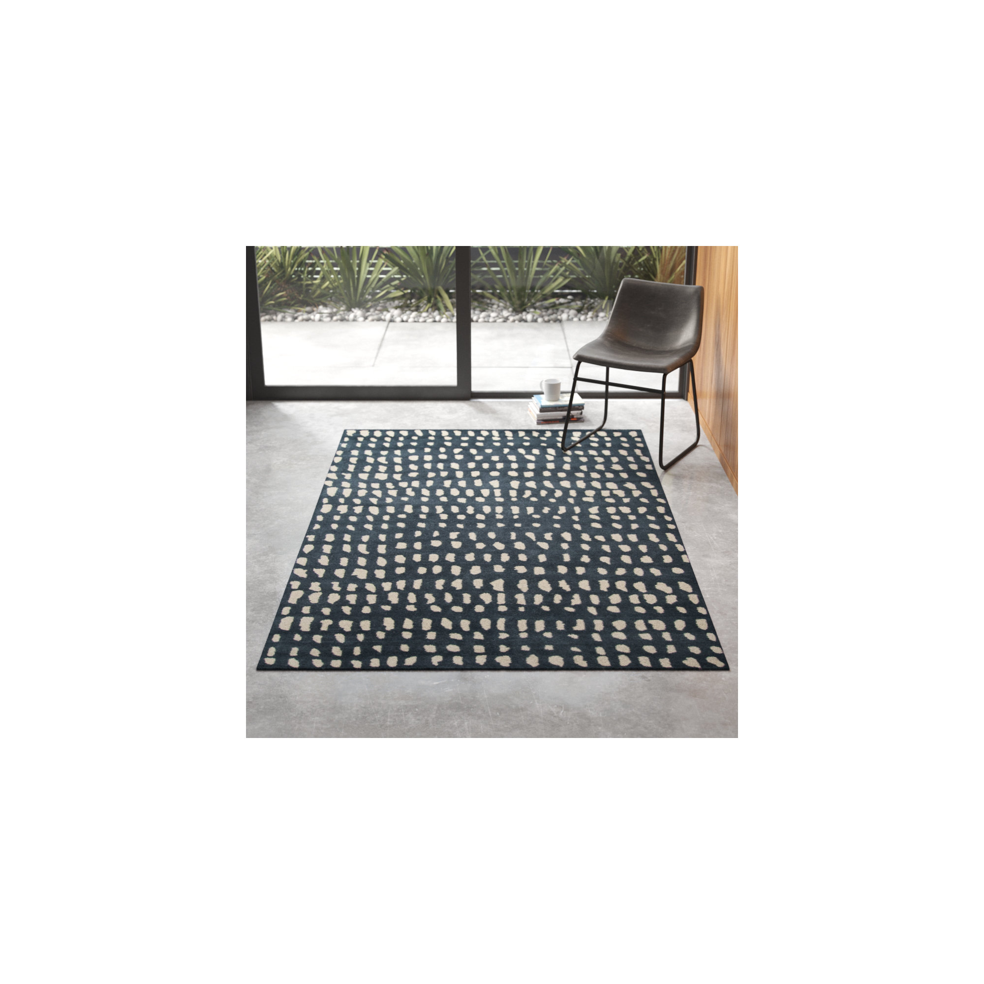 Glory Hand Tufted Wool Rug, Rectangle 3'6" x 5'6"