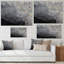 Gloden - Marbre noir et gris, ondulations V - œuvre d'art moderne sur toile-1638689155-1638689179