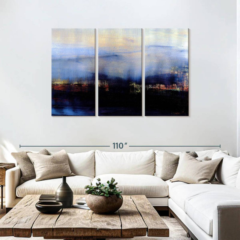 Avery Ambient Abstract Landscape II, 48" H x 74" W