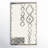 Kaylee Sahara Boho Stain/Fade Resistant Non-Slip Machine Washable Gray/Ivory Bath Rug-715018101