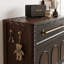Armoire de rangement rétractable de style français