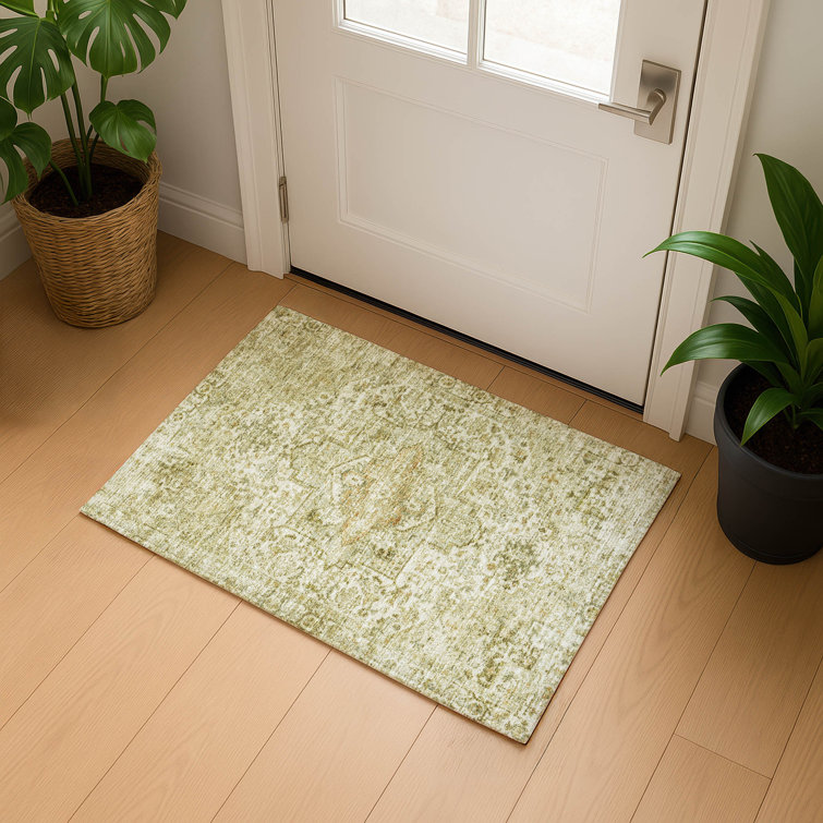 Premium Machine Washable Verlin AMF1767 Global Rug