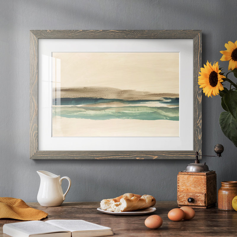 Layered Horizon I, Grey, 18" H x 26" W x 1.5" D