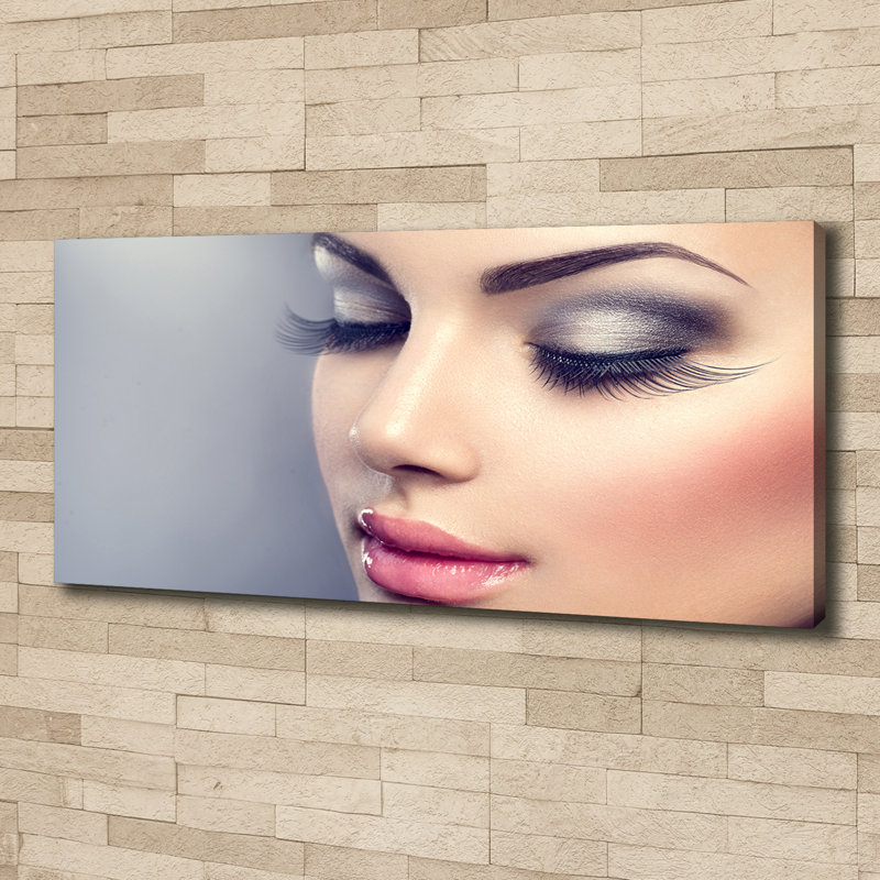 Perfect Makeup - Wrapped Canvas Print
