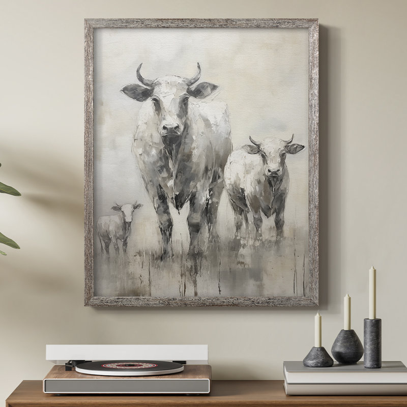 ANIMALS Series CCXCVII Framed Print - Solid Wood